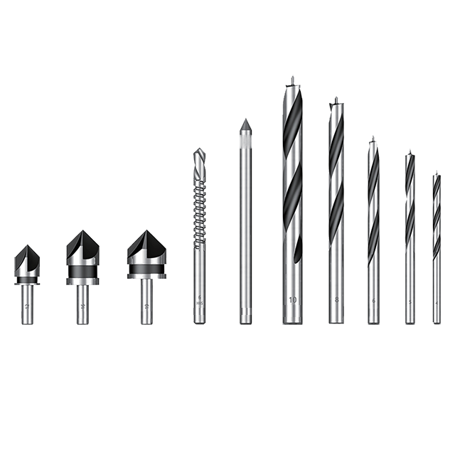 NS-ADM001 Wood Drill And Cone Countersinker Set 10 Pcs